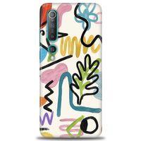 Xiaomi Mi 10 Kılıf HD Baskılı Kılıf - Çizimler + Tam Ekran Koruyucu