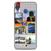 Lopard Samsung Galaxy M20 Uyumlu Kılıf Şehirli ※ (49) Muş Ultra Silikon Kılıf