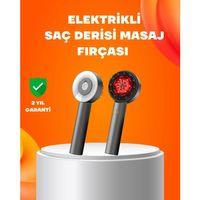 Kırmızı Işık Terapi Saç Derisi Masaj Tarağı 3 Modlu Yağ Hazneli