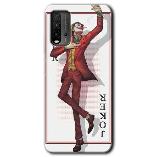 Xiaomi Poco M3 HD Baskılı Kılıf + 9D Tam Ekran Koruyucu - Joker İskambil