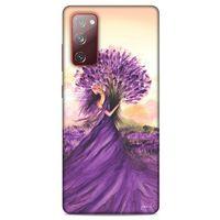 Y.Liva-2021 Özel Seri Lavanta Samsung Galaxy S20 Fe Kılıf Silikon Kapak