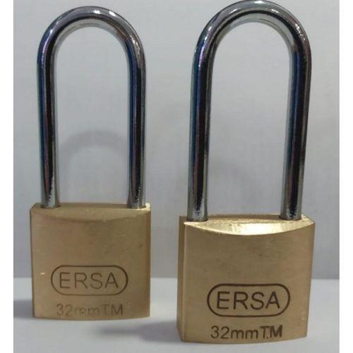 Doras Ersa 2'li Set Uzun Kanca Pas Sistem Pirinç Asma Kilit 30 Mm