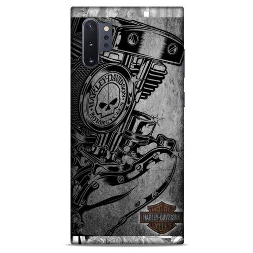 Samsung Galaxy Note 10 Plus Uyumlu Kılıf Motorsiklet (41) Tank Kılıf Harley