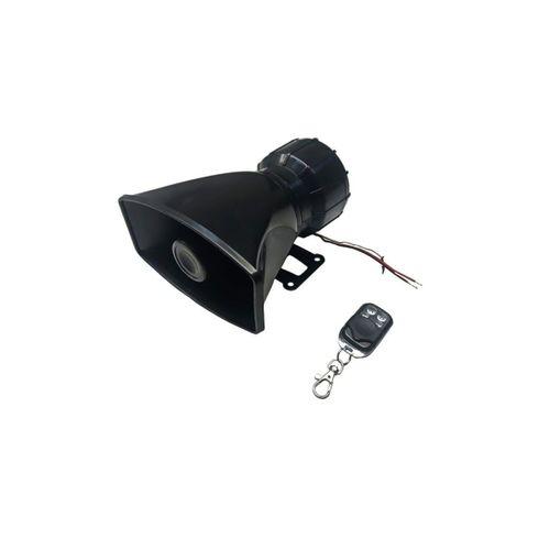 Oto Polis Sireni Uzaktan Kumandalı 4 Sesli 12 Volt 50 Watt
