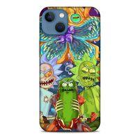 Apple iPhone 13 Mini Uyumlu Kılıf Rick And Morty (23) Ultra Koruma Kılıfı Toby Matthews