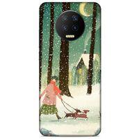 Lopard İnfinix Note 7 Uyumlu Kılıf SnowiX (39) Liquid Crystal Kılıf