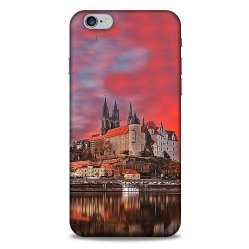 Apple Iphone 6S Plus Kılıf Almanya (30) Silicone Case Nehir Şato