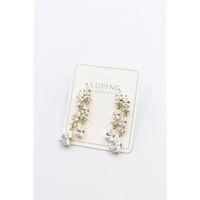 Taşlı Küpe - Altın