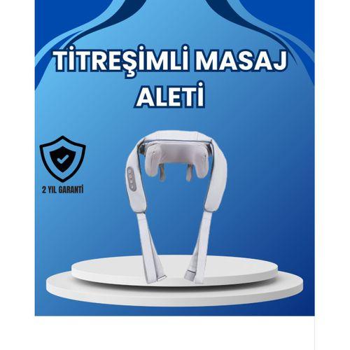 Şarjlı Boyun ve Omuz Masaj Aleti | 3D Yoğurma Teknolojisi