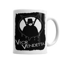 V For Vendetta Kupa Bardak Porselen