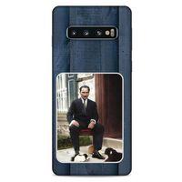 Samsung Galaxy S10 Kılıf Atatürk (37) Silicone Cover Laci Ahşap