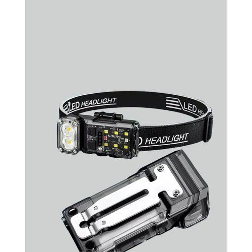 Sensörlü Led Kafa Feneri Şarj Edilebilir Manyetik Eller Serbest