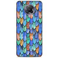 Xiaomi Poco F2 Pro Kılıf Desenli Özel Seri Tüyler (37) Silicone Cover