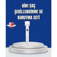 Negatif İyon Teknolojili 6-in-1 Profesyonel Saç Şekillendirici