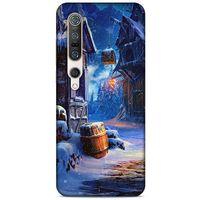 Xiaomi Mi 10 Pro Kılıf Snowix (46) Core Armor Kılıf Kahverengi Mavi