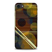 Lopard Apple Iphone 8 Uyumlu Kılıf Soyut Sanat (45) Baskılı Liquid Air Kılıf