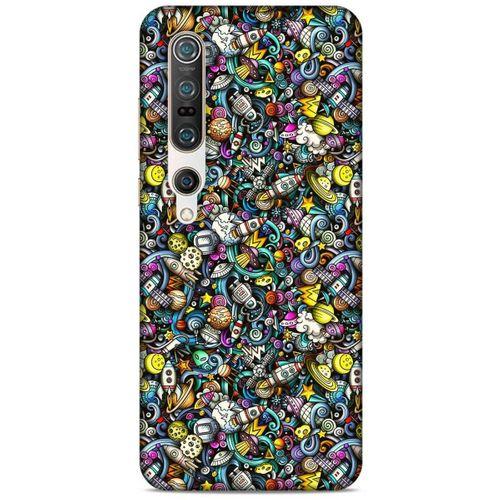 Graffitix (48) Desenli Silikon Kapak Xiaomi Mi 10 Pro Kılıf