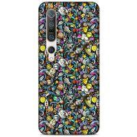 Graffitix (48) Desenli Silikon Kapak Xiaomi Mi 10 Pro Kılıf