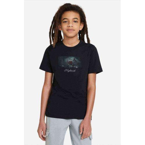 Nightwish Baskılı Unisex Çocuk Siyah T-shirt