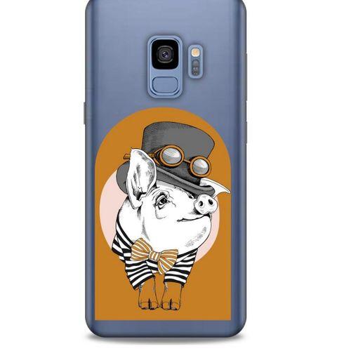 Zoologix (37) Samsung Galaxy S9 Şeffaf Kılıf Silikon Desenli