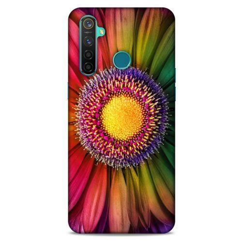 Realme 5 Pro Uyumlu Kılıf Mor Delisi (38) Neo Hybrid Kılıf Rainbow