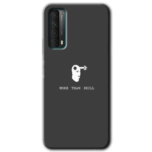 Potkal Hediye Fabrikası Huawei P Smart 2021 Kılıf HD Desen Baskılı Arka Kapak - Headshot