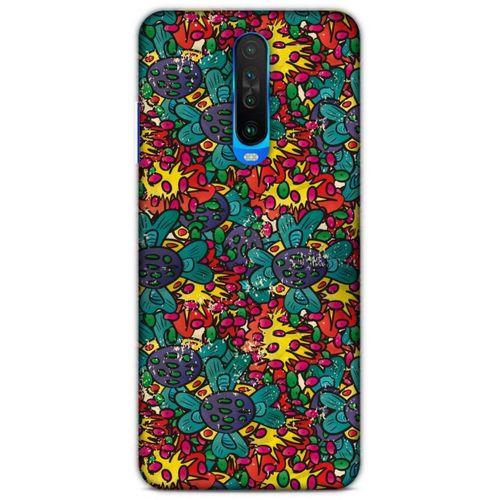Lopard Xiaomi Redmi K30 Uyumlu Kılıf Soyut Sanat (29) Baskılı Arka Koruma Kılıfı