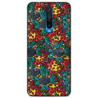 Lopard Xiaomi Redmi K30 Uyumlu Kılıf Soyut Sanat (29) Baskılı Arka Koruma Kılıfı