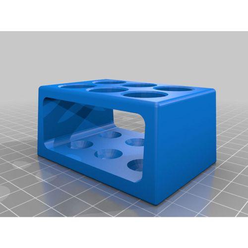 16mm Test Tüpü Tutucu 3D Baskı (Bu ürün Sadece Plastik parçadır - Almadan Önce Soru Sorabilirsiniz)