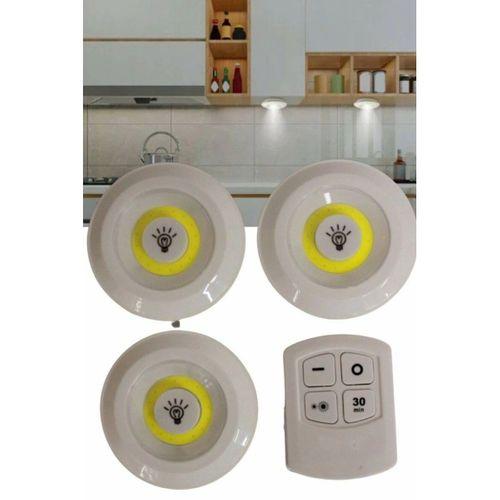 Kablosuz Pilli Işıldak Masa Lambası Mutfak Tezgah Altı Banyo Dolabı Dolap İçi