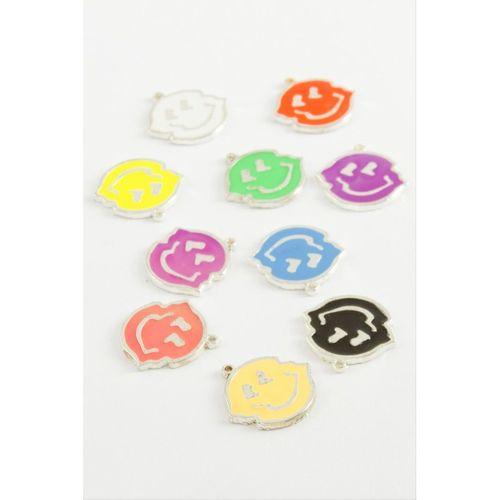 Emoji Tek Kulp Mineli Bileklik ve Kolye Ucu Aparatı 1 Adet