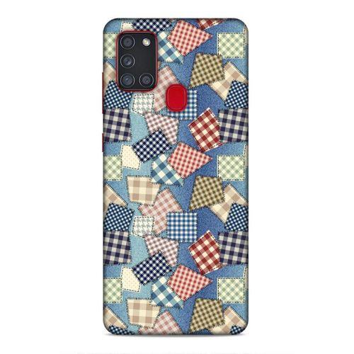 Samsung Galaxy A21s Uyumlu Kılıf Utopia (16) Kalın Kılıf Leopar