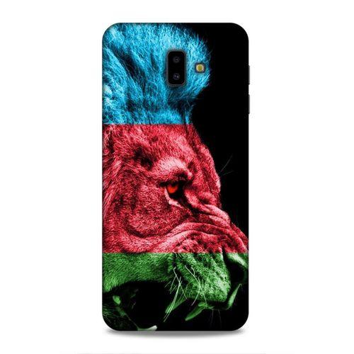 Samsung Galaxy J6 Plus Uyumlu Kılıf Azarbaijan (24) Darbe Emici Kılıf Bayrak Aslan