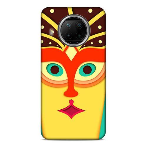 Lopard Xiaomi Redmi Note 9 Pro 5G Uyumlu Kılıf Soyut Sanat (1) Baskılı Kılıfı