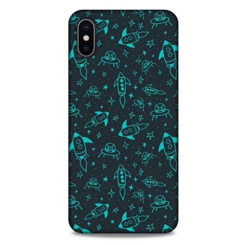 Apple iPhone XS Max Uyumlu Kılıf Yeşil Delisi (46) Core Armor Kılıf Tropikal orman yeşili
