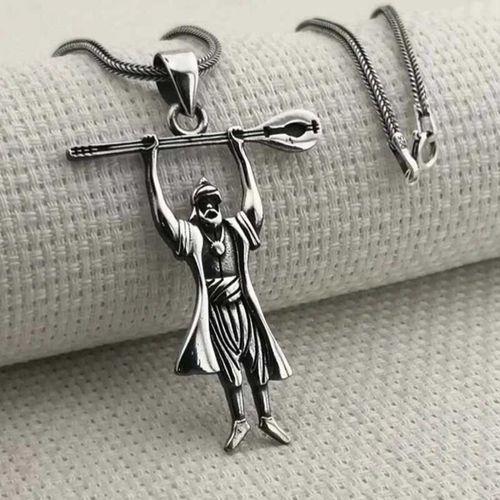 Lucky Life 925 Ayar Gumuss Pir Sultan Abdal Erkek Kolye