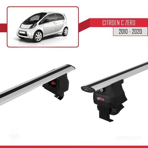 Citroen C-Zero 2010-2020 Arası ile uyumlu ACE-4 Ara Atkı Tavan Barı GRİ
