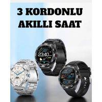 Akıllı Saat Arama Cevaplayan Titreşim Özelliğiyle Bildirim Görebilen