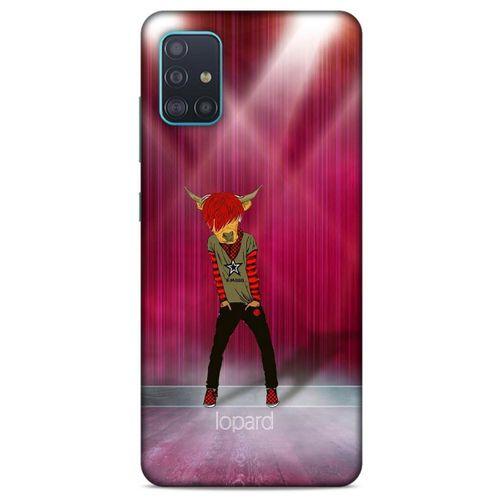 Samsung Galaxy A51 Kılıf FunnyMaX (27) Tasarımlı Kılıf Fuşya