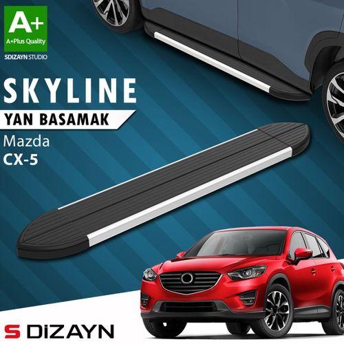 S-Dizayn Mazda CX-5 Skyline Aluminyum Yan Basamak 183 Cm 2012-2016 A+ Kalite