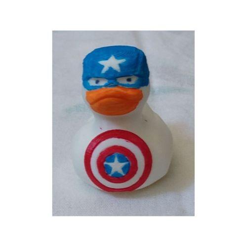 Kaptan Amerika Ördek 3D Baskı (Bu ürün Sadece Plastik parçadır - Almadan Önce Soru Sorabilirsiniz)