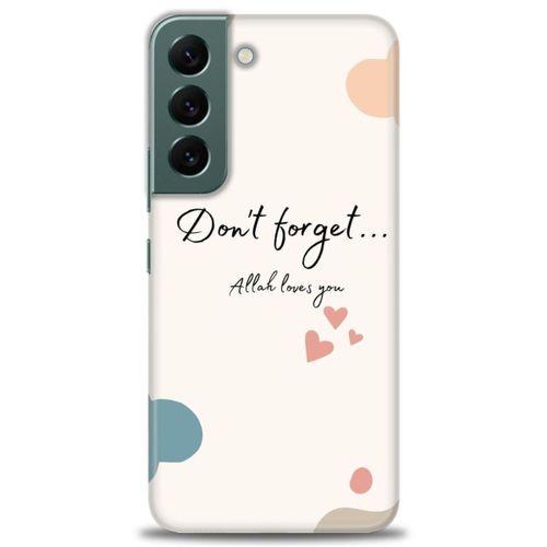 Samsung Galaxy S22 Kılıf HD Baskılı Kılıf - Fragile + Tam Ekran Koruyucu