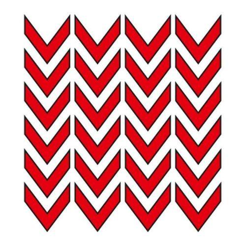 SEVGENT Cg Kırmızı Ok Sakal Şeridi