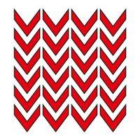 SEVGENT Cg Kırmızı Ok Sakal Şeridi