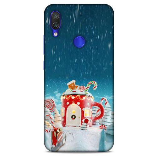Xiaomi Redmi Note 7 Pro Kılıf Snowix (13) Silikon Kap Kırmızı