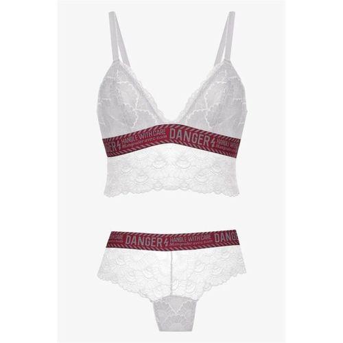 Koza Danger Yazılı Süngerli Bralet Takım - 80227