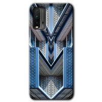 MRCİLETİSİM Xiaomi Redmi 9T Kılıf Baskılı Kapak - Retro Building + 5D Tam Kaplayan Cam