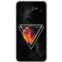 Potkal Hediye Fabrikası Samsung Galaxy J7 Prime 2 Kılıf HD Desen Baskılı Arka Kapak - Kızıl Gezegen