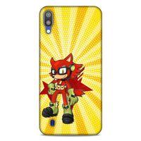 Lopard Samsung Galaxy M10 Uyumlu Kılıf GameX (17) Tasarım Kılıf Kırmızı