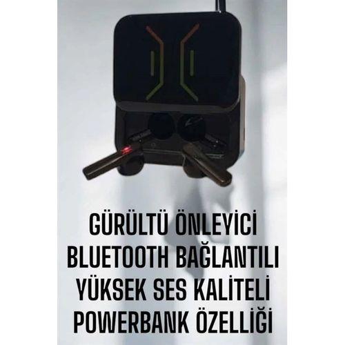 Powerbankli Bluetooth Kulaklık Yüksek Ses Kaliteli Kablosuz